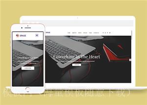 黑色大气HTML5工业设计公司网站模板（带后台）
