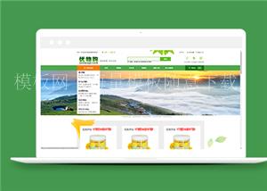 绿色进口母婴用品购物商城首页html模板（带后台）