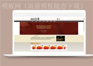 高品质保健品销售企业HTML网站模板（带后台）