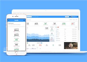 Bootstrap蓝色后台管理系统网站界面后台模板（带后台）
