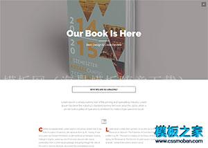 Book在线读书作品展示响应式网站模板（带后台）