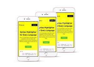 Highlighter高亮js插件开源官网模板（带后台）