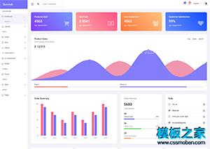 Bootstrap Admin精品漂亮系统UI后台模板[演示]（带后台）