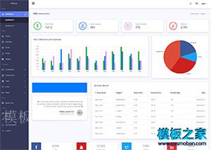Focus Admin后台UI系统商务模板（带后台）