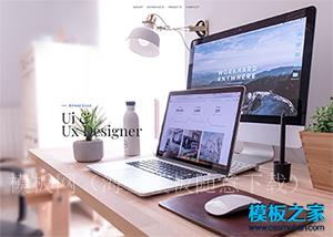 精品Ux Designer个人求职简历模板（带后台）