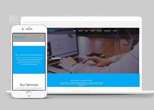 扁平化外贸电子商务公司bootstrap模板（带后台）