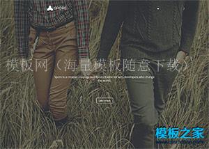 瀑布流布局艺术摄影作品展示模板（带后台）