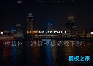 business外贸产品营销型网页模板（带后台）