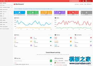 Flatty bootstrap后台管理系统模板（带后台）