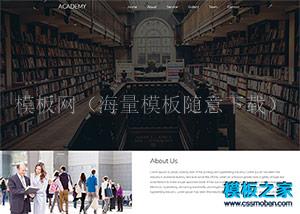 律师行政政务部门css3动画官网模板（带后台）
