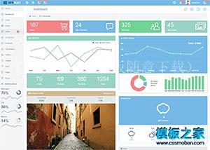 仿win10后台管理员系统bootstrap模板（带后台）