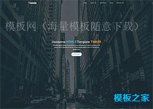全屏bootstrap响应式背景html5模板（带后台）