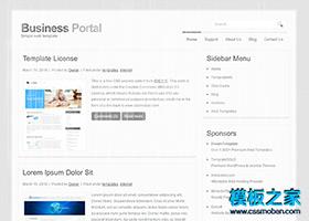 非常简洁素雅的博客CSS模板（带后台）